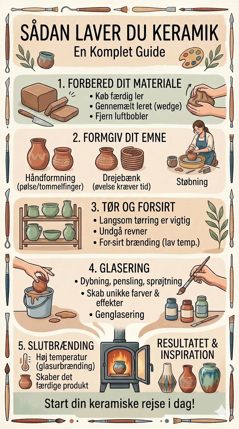 Sådan laver du keramik – en komplet guide