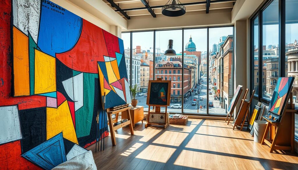kubisme kunstbevægelse
